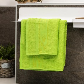 4Home Sada Bamboo Premium osuška a uterák zelená, 70 x 140 cm, 50 x 100 cm
