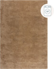 Flair Rugs, Kusový koberec Faroe Faux Fur Natural, 160x230, hnedá, obývacia izba