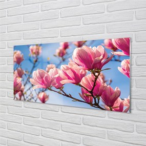 Nástenný panel  kvety 140x70 cm