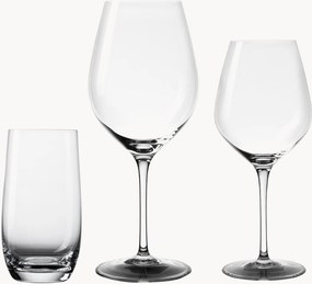 Krištáľové poháre Optima, 18 ks