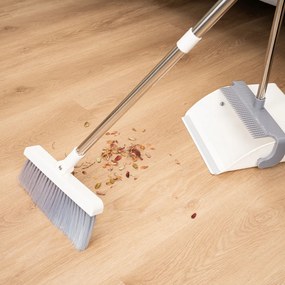4home Metlička a lopatka s násadou Leňoch