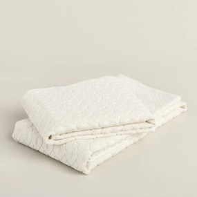 Uterák Lattice 70x140 cm cream pearl