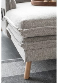 Béžová rozkladacia rohová pohovka (pravý roh/do tvaru "U") Charming Charlie – Miuform