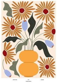 The Poster Club Plagát Flourish by Frankie Penwill 50x70 cm