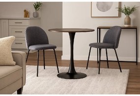 Noela Okrúhly jedálenský stôl v dekore hnedého dreva ORBIS 80