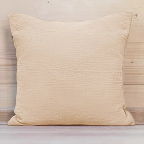 Biante Mušelínová obliečka na vankúš MSN-036 Svetlo béžová 30 x 50 cm
