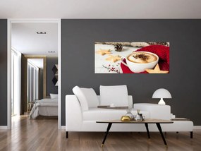 Obraz - Cappuccino (120x50 cm)