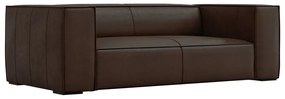 Tmavohnedá kožená pohovka 212 cm Madame - Windsor &amp; Co Sofas