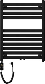 Mexen Uran, elektrické vykurovacie teleso 800x600 mm+ vykurovacia tyč 600 W, čierna, W105-0800-600-2600-70