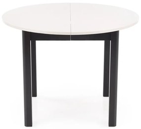 Rozkladací jedálenský stôl Ringo 102/142 cm kašmírový/čierny
