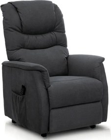Polohovacie kreslo sivé, elektrické TV-1171 GREY2
