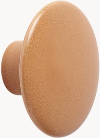 Nástenný háčik z dubového dreva Dots, Ø 9 cm