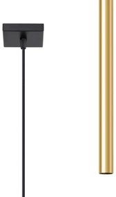 Sollux SL.1195 - Luster na lanku PASTELO 1xG9/8W/230V zlatá