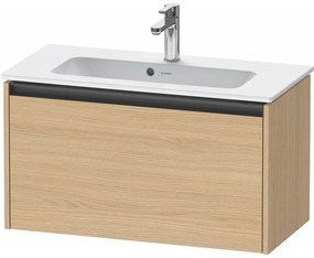 DURAVIT Ketho 2 závesná skrinka pod umývadlo Compact, 1 zásuvka, 810 x 390 x 440 mm, dub prírodný, K25056030300000