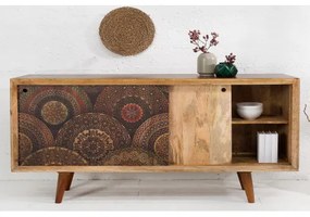 Komoda 38729 160cm Drevo Mango Retro - Komfort-nábytok