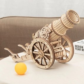 ROBOTIME Roker 3D drevené puzzle Stredoveké obliehacie dialo 158 ks