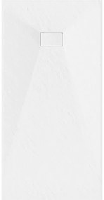 Mexen Hugo, SMC obdĺžniková sprchová vanička 180 x 80 cm, biela, 42108018
