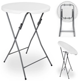 Konferenčný stolík GALA 80 cm biely