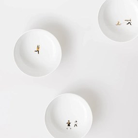 räder Porcelánová miska Ice Skating