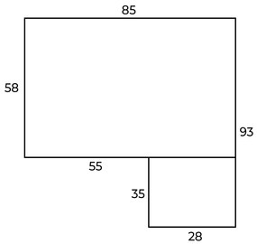 DREVONA Rohová skriňa dub sonoma BASIC 2DV ROH