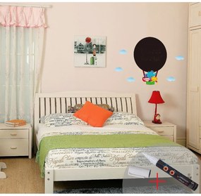 Set tabuľovej samolepky a popisovacej fixky Fanastick Hot Air