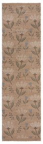 Ručne tkaný behúň s prímesou juty v prírodnej farbe 60x230 cm Arriana – Flair Rugs