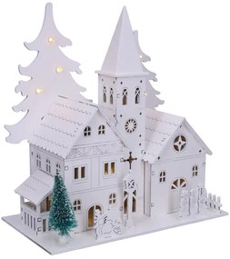 Brilagi - LED vianočná dekorácia LED/2xAA kostolík