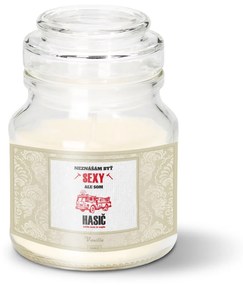 Sablio Sviečka Neznášam byť sexy, ale som hasič - 120 g
