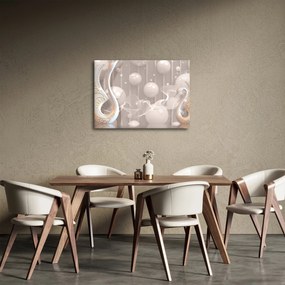 Obraz - Zakliate labute (70x50 cm)