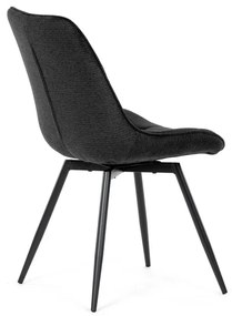 Autronic BONTEC Jedálenská stolička, čierna, látka, HC-T1130 BK2 Farba: Šedá