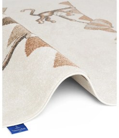 Krémový detský koberec 160x230 cm Roar like a Lion Rainbow Party – Villeroy&amp;Boch