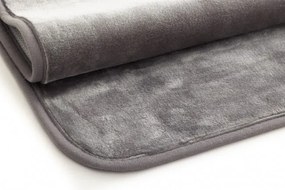 Kúpeľňový koberček Miami Viscose sivý