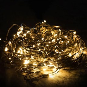 Vianočná LED svetelná sieť, teplá biela, 200x150cm