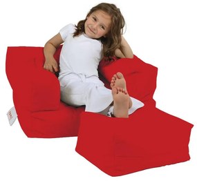 Sedací vak Kiddo (červená). Vlastná spoľahlivá doprava až k Vám domov. 1101675