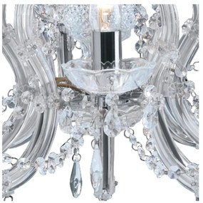 Searchlight 399-8 - Krištáľový luster na reťazi MARIE 8xE14/40W/230V