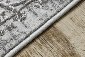 Koberec LIRA E1468 Rozeta, štrukturálny, glamour - sivý