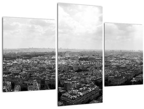 Obraz - Strechy domov v Paríži (90x60 cm)