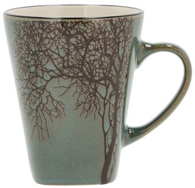 Zelený hrnček z kameniny 350 ml Hela – Villa Collection