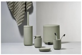 Svetlozelená porcelánová nádobka na mydlo Ume – Zone