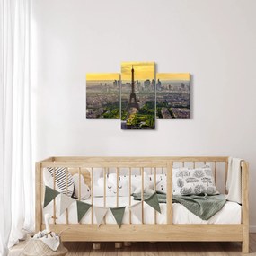 Obraz - Panoráma Paríža (90x60 cm)