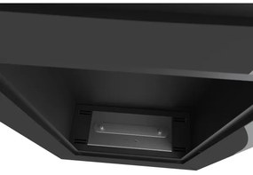InFire - Vstavaný BIO krb 79x55 cm 3kW čierna