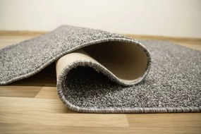 Metrážny koberec Sphinx - Special 177 strieborný / sivý / čierny