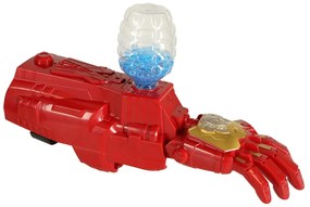 KIK Vodná guľová pištoľ s gélovým elektrickým ramenom napájaná batériou USB červená
