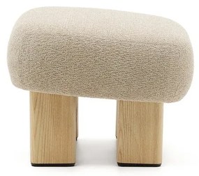 Béžová ženilková podnožka Nema – Kave Home