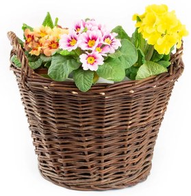 Kôš záhradný s fóliou Ornatis I.priemer 26(cm) x v. 20/25(cm