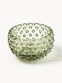 Ručne fúkané misky Hobnail, 4 ks