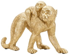Soška z polyresínu (výška 18,5 cm) Monkey Mom – Mauro Ferretti