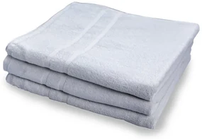 Hotelová osuška Deluxe 100x150 cm biela 100% bavlna
