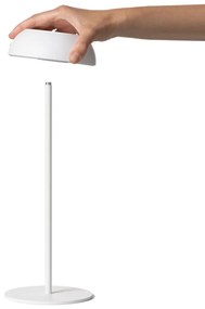 Axolight Float dizajnérska stolná LED lampa, biela