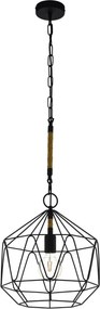 XXXLutz ZÁVESNÉ SVIETIDLO, 37/110 cm Eglo - Online Only bytové doplnky - 003348103201